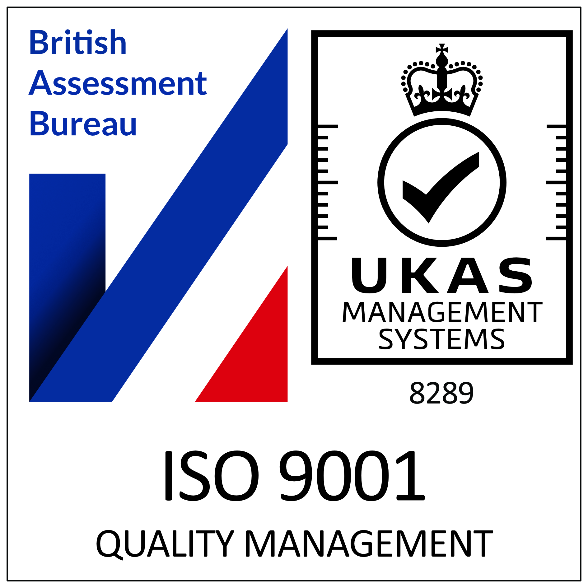 ISO9001 ukas logo