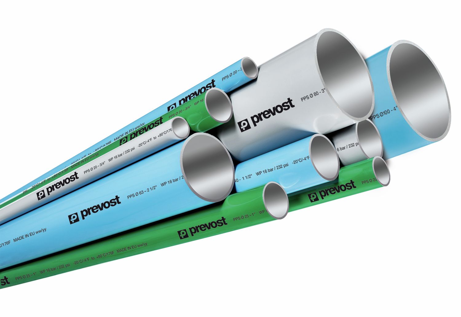 prevost aluminium tubes